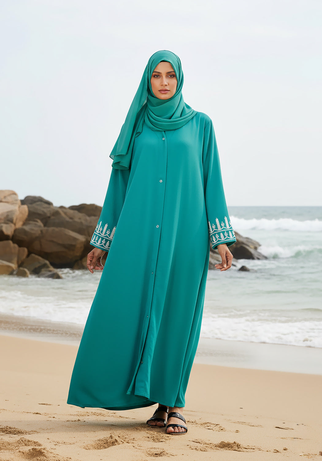 Sea Breeze Finesse Abaya - Signature