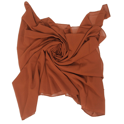Choco Chiffon Hijab
