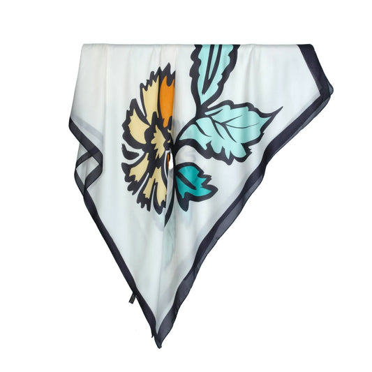 Silk Branded-Off White-Black