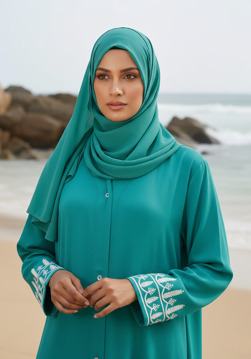 Sea Breeze Finesse Abaya - Signature