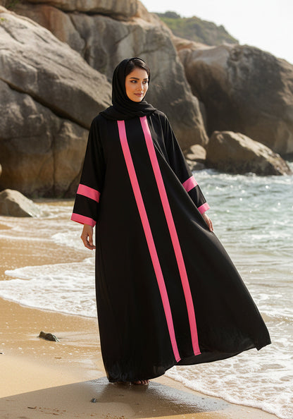 Alluring Fusion Abaya | Serene Threads