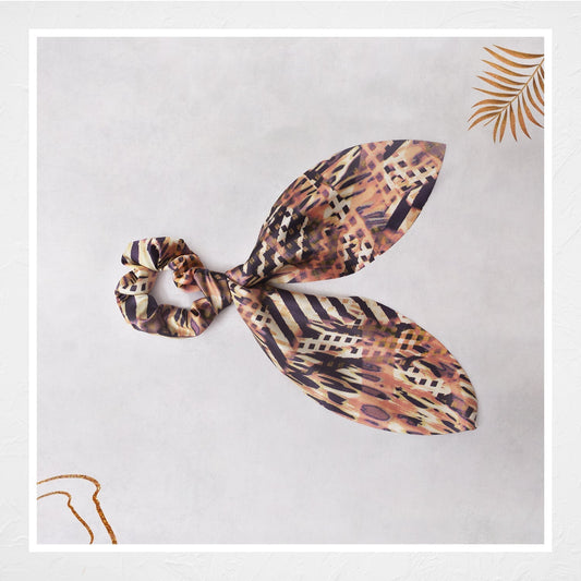 Scrunchie Leopard print