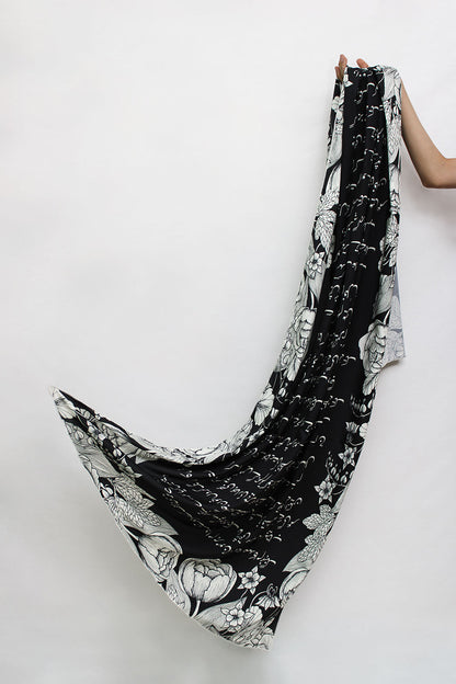 Mirza Galib Odhni - Black