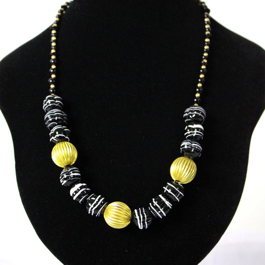 Black beaded Necklace