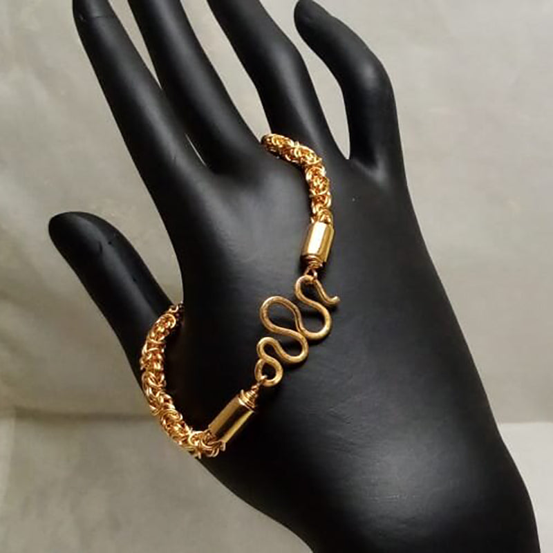 Byzantine chain bracelet