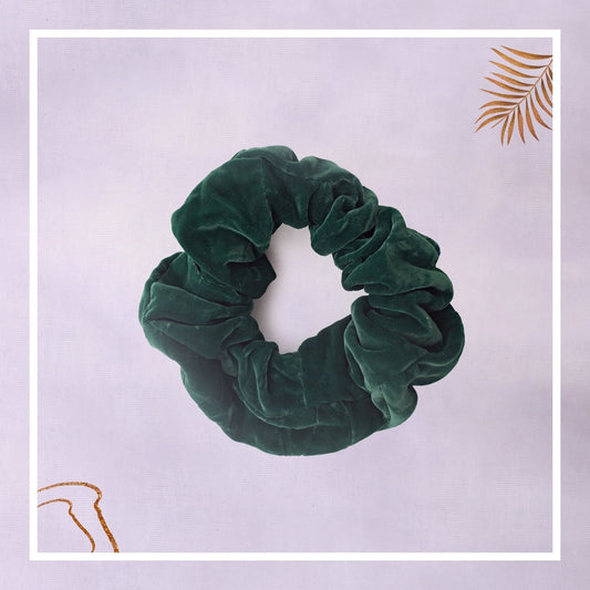 Donut Scrunchie Green