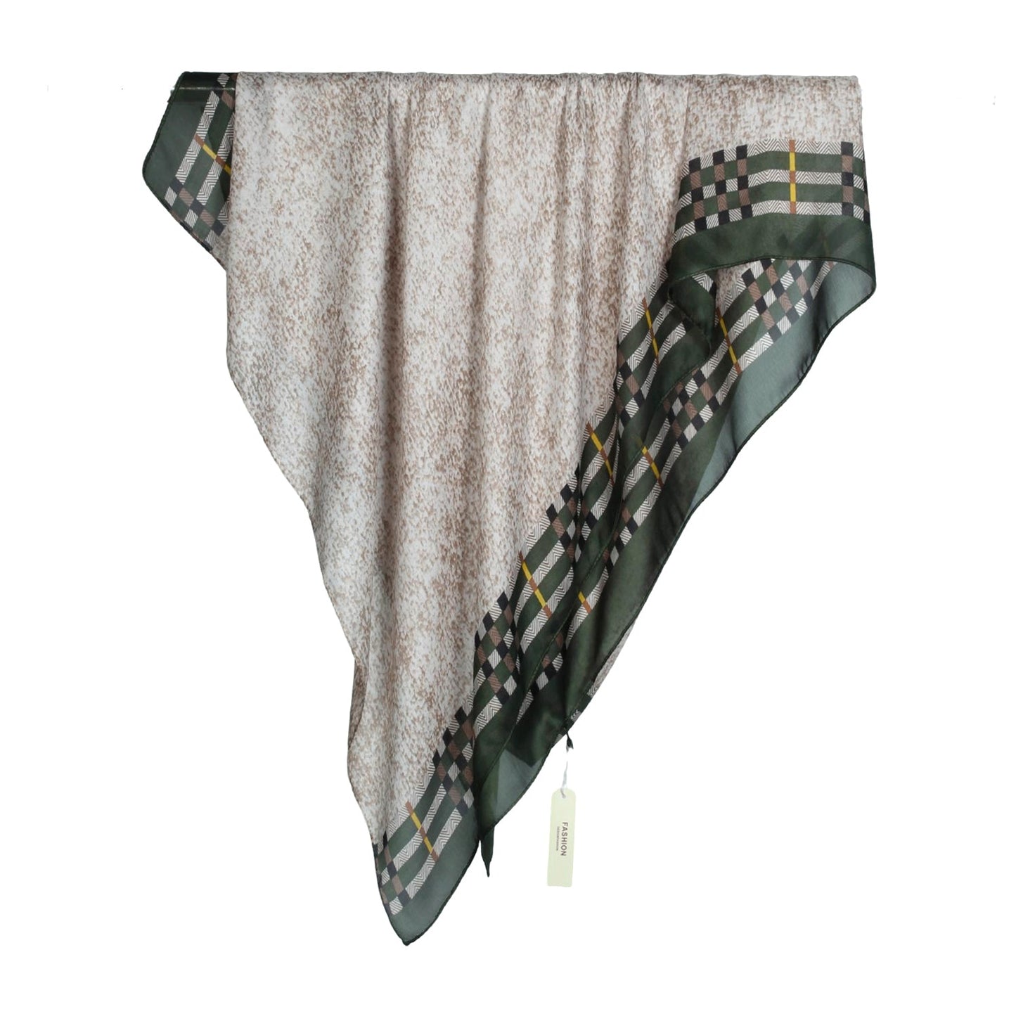 Silk Branded-Brown-Green