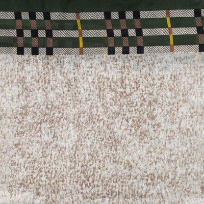 Silk Branded-Brown-Green