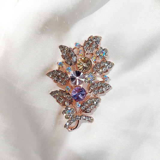 Trio Floret Brooch