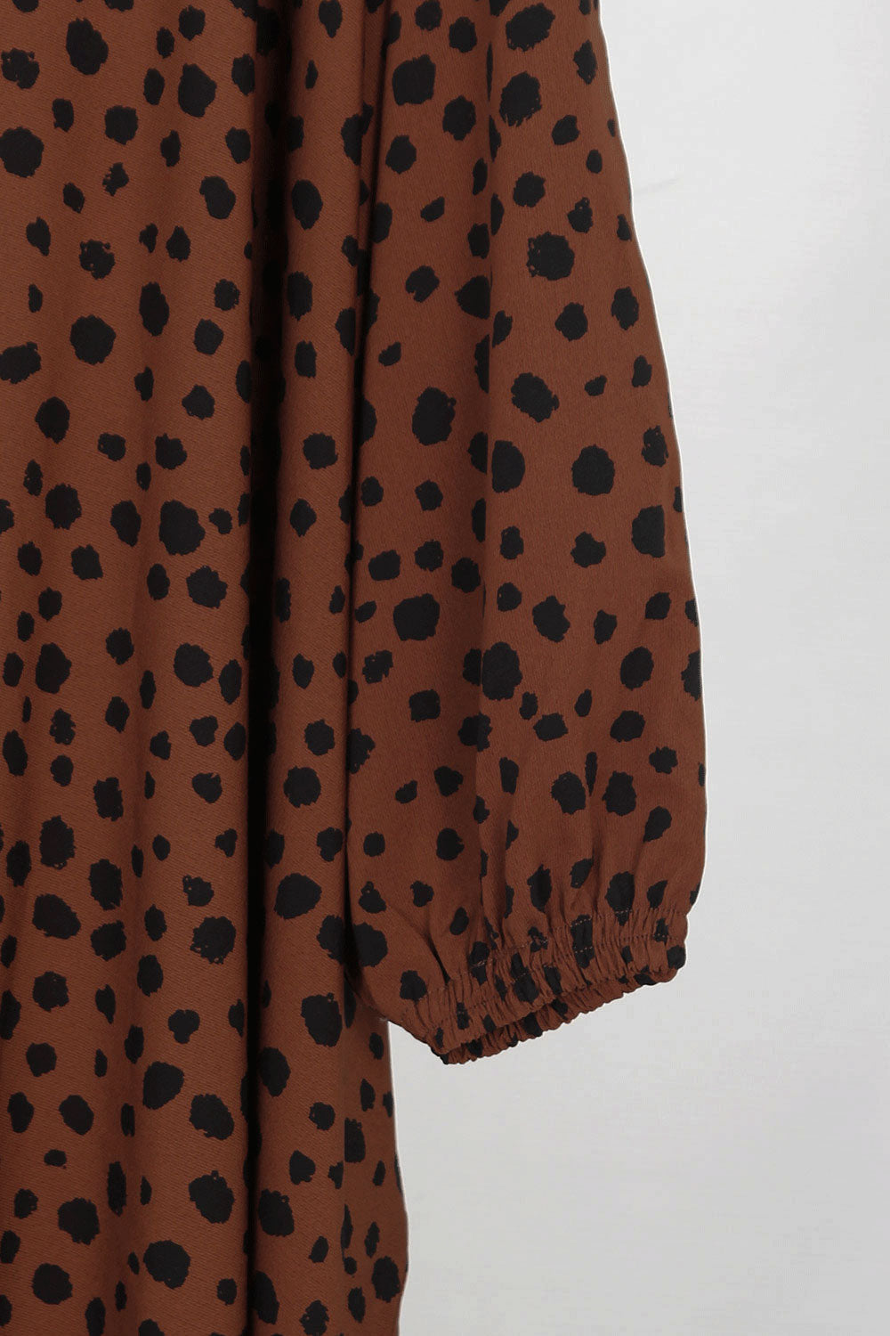 Cheetah Print Georgette Maxi Abaya