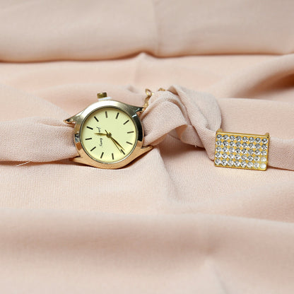 Hijab, Watch & Bracelet Matching Set - Skin