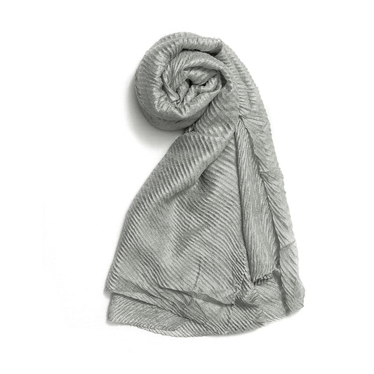 Golnaz Silver Grey Hijab