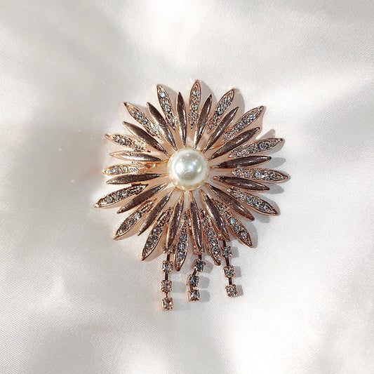 Sunflower Brooch