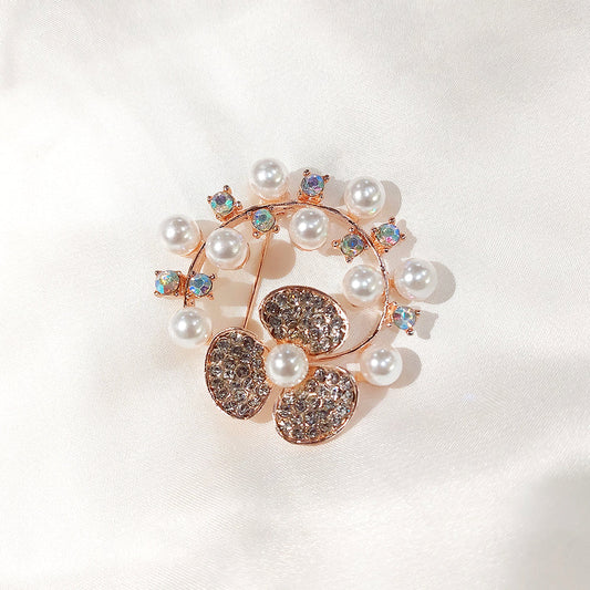 Pearl Ring Brooch