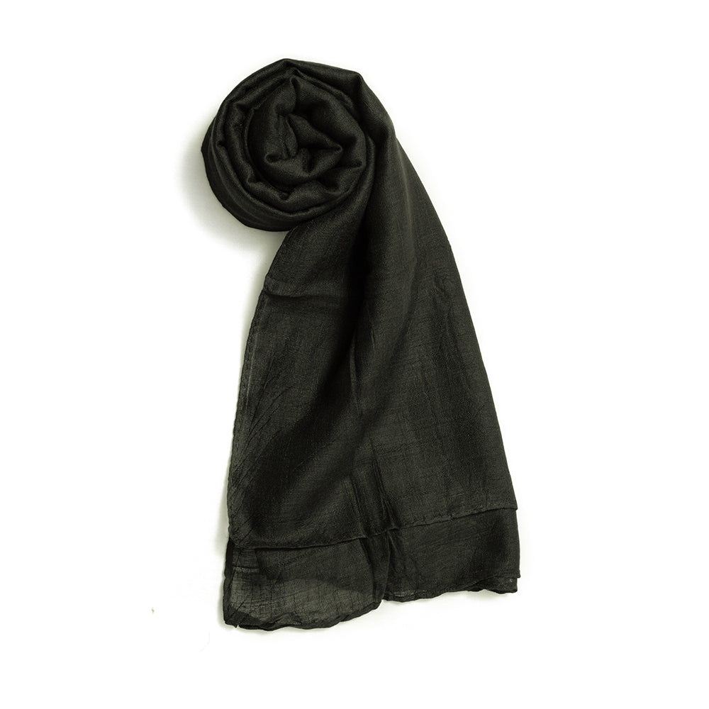 Arwa Smoky Black Hijab