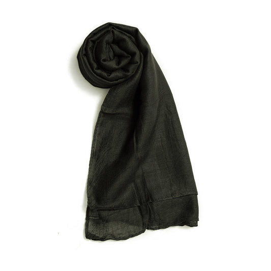 Arwa Smoky Black Hijab