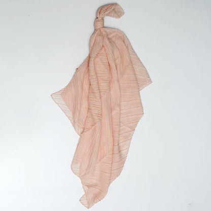 Crinkle Lawn Hijab - Light Pink