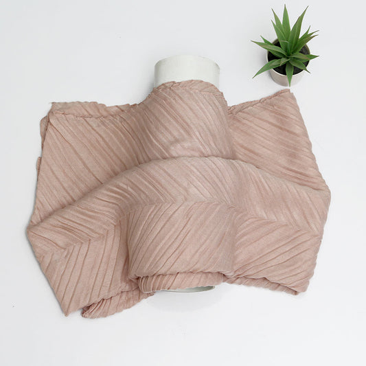 Crinkle Lawn Hijab - Dusty pink