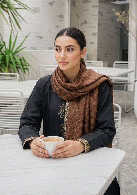Michael Kors Pashmina Hijab - Choco