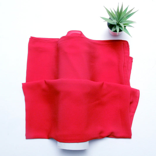 Turkish Chiffon-Red