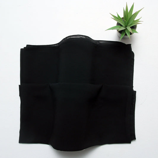 Turkish Chiffon-Black