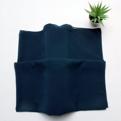 Plain Chiffon - Teal