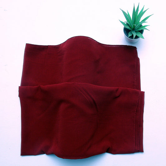 Plain Chiffon - Red