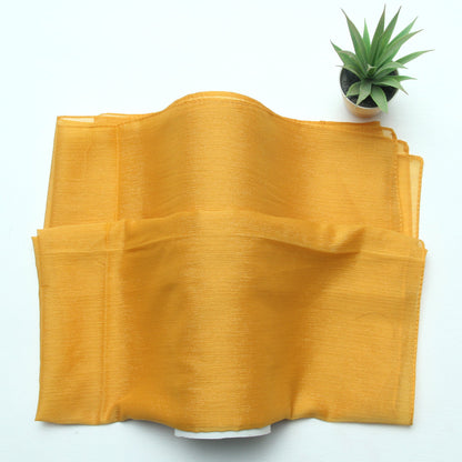 Metallic Chiffon-Yellow