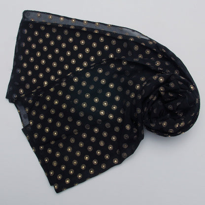 Chiffon Due Drop-Black