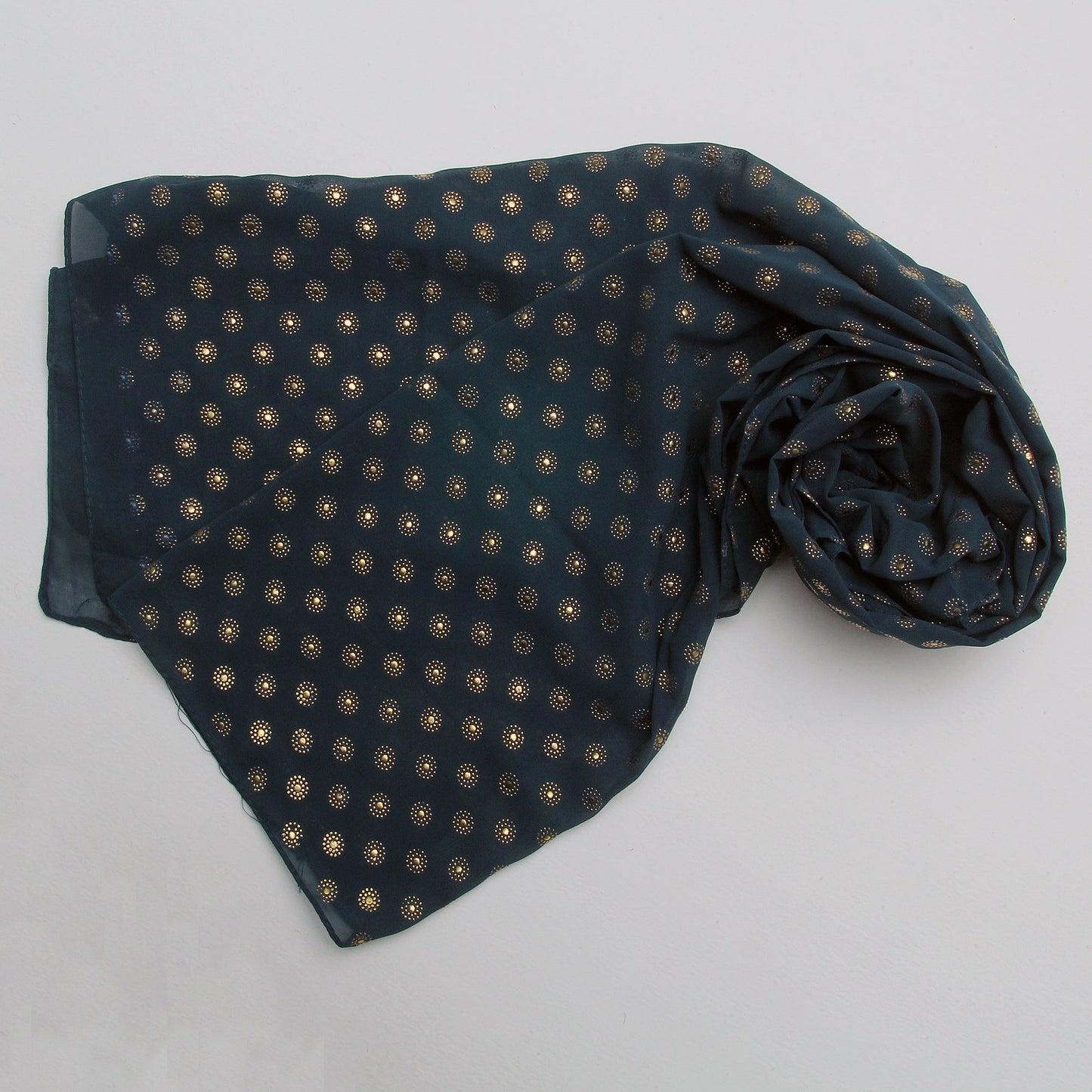 Chiffon Due Drop-Teal