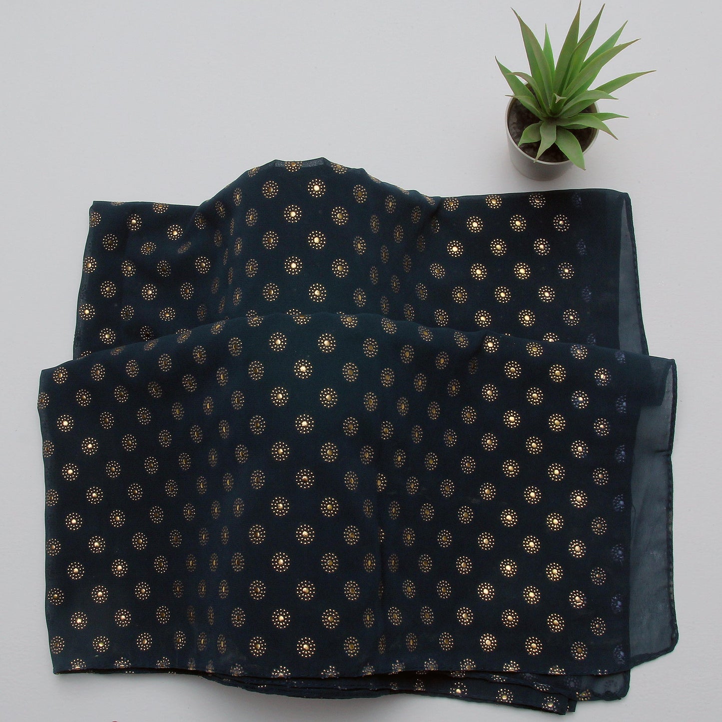 Chiffon Due Drop-Teal