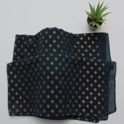 Chiffon Due Drop-Teal