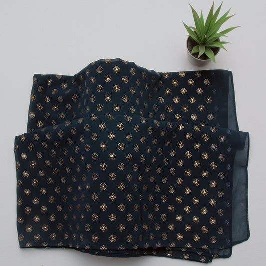 Chiffon Due Drop-Teal
