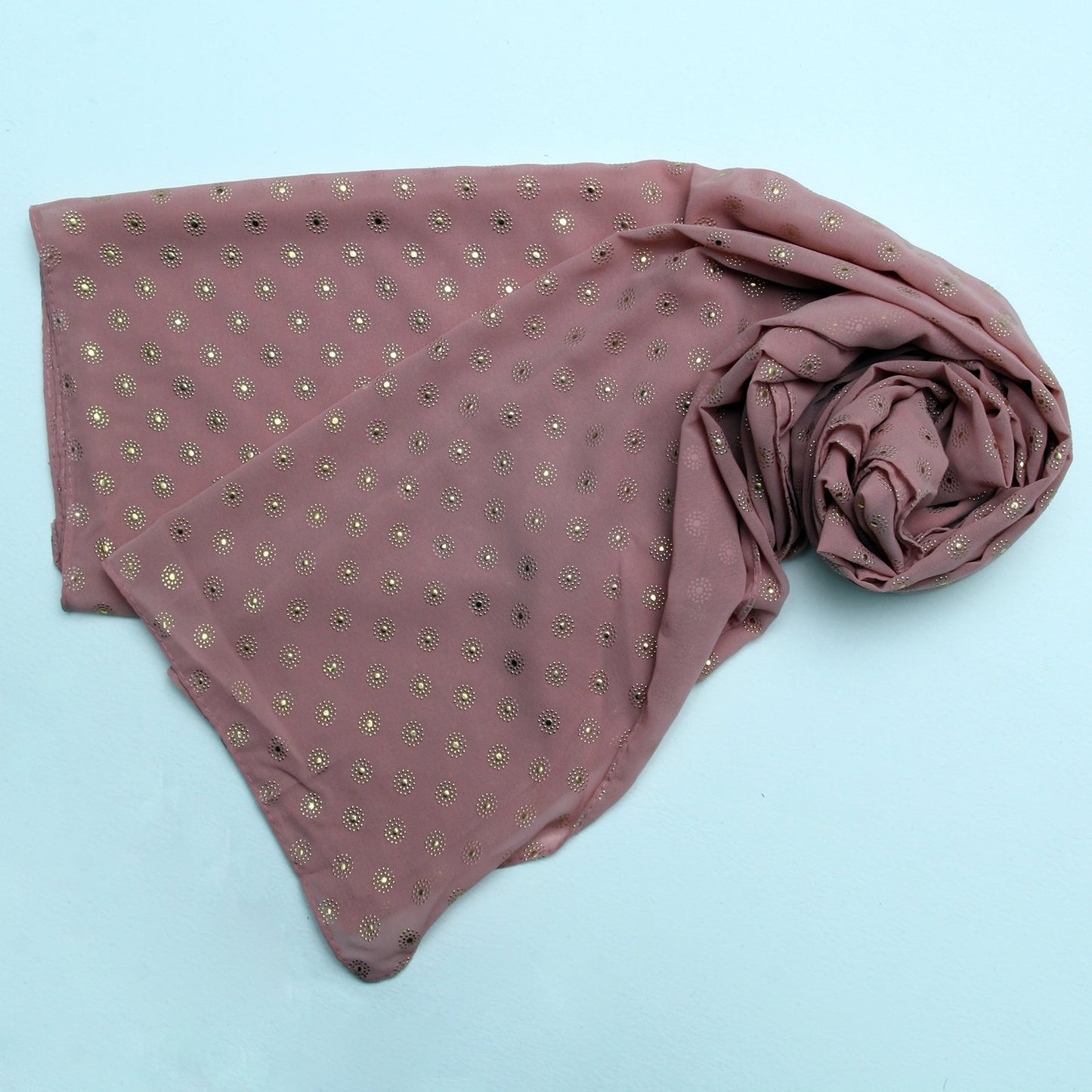 Chiffon Due Drop-Light Pink