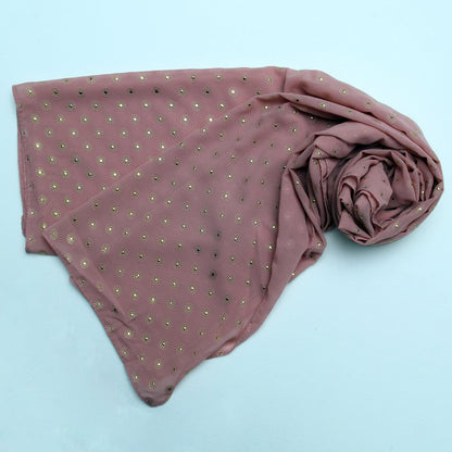 Chiffon Due Drop-Light Pink