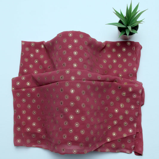 Chiffon Due Drop-Light Pink