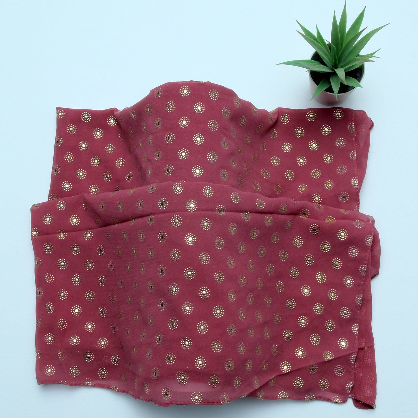 Chiffon Due Drop-Tea Pink