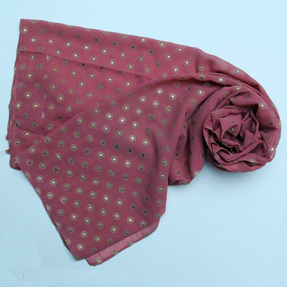 Chiffon Due Drop-Tea Pink