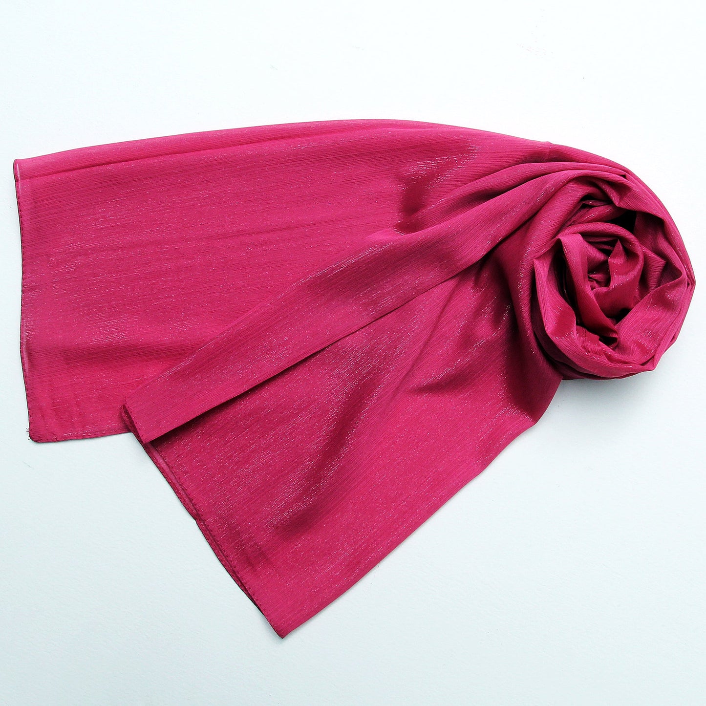 Metallic Chiffon-Pink