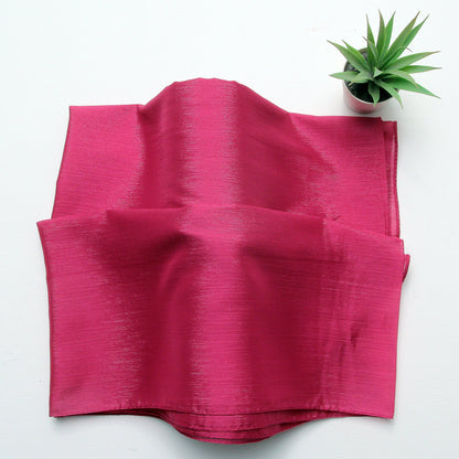 Metallic Chiffon-Pink