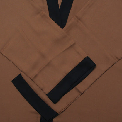 Pristine Caramel Abaya | The Classic Edits