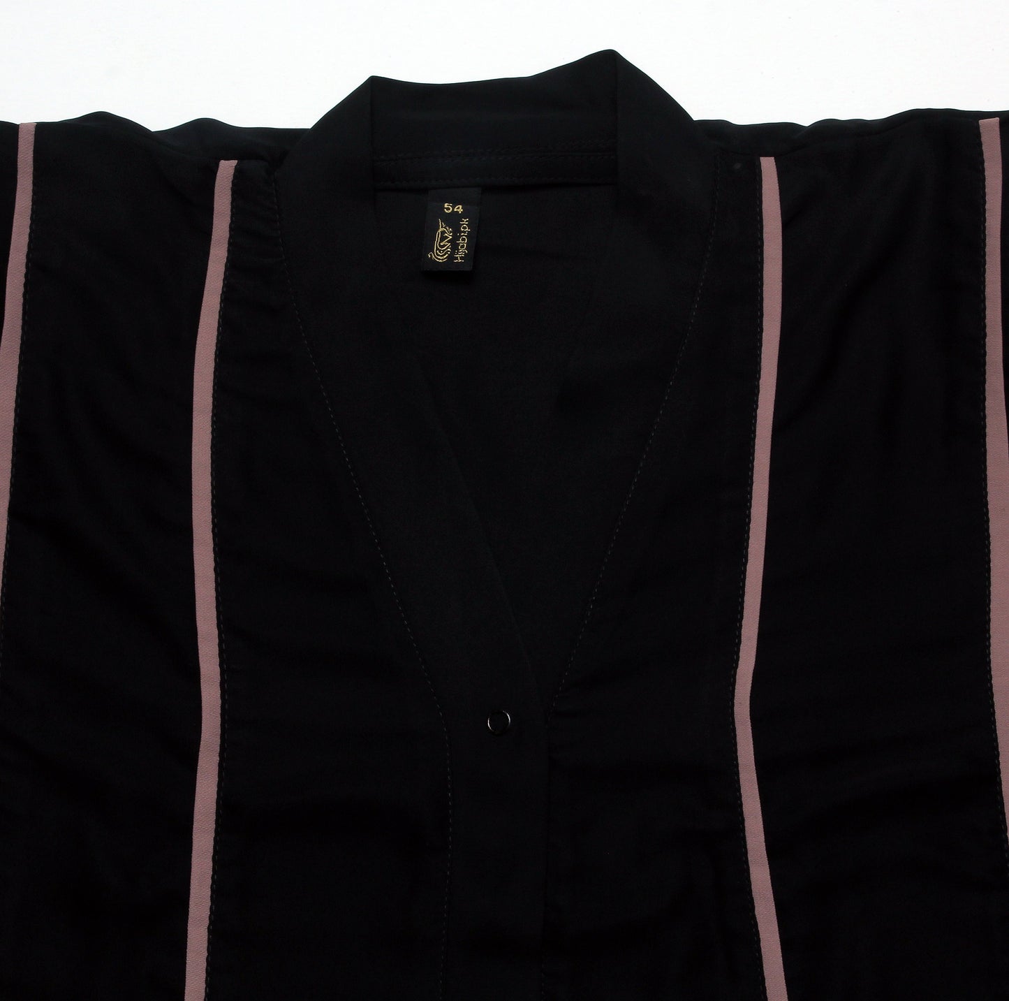 Nida Contrast Abaya | The Classic Edits