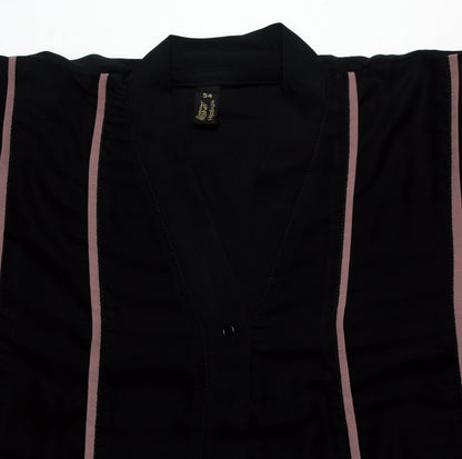 Nida Contrast Abaya | The Classic Edits