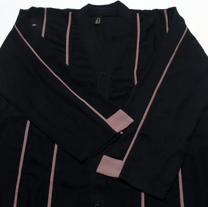 Nida Contrast Abaya | The Classic Edits