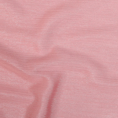 Metallic Chiffon-Baby Pink