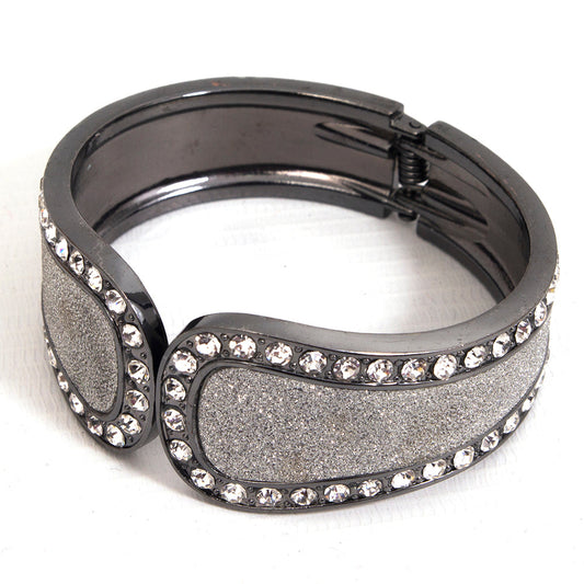 Gun metal bracelet