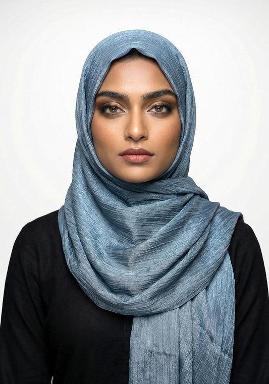 Banarsi Silk-Sky Blue