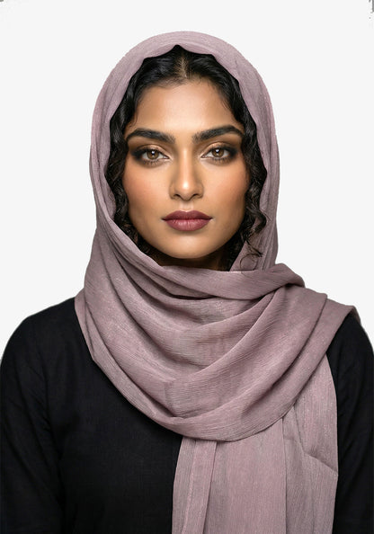 Metallic Chiffon-Powder Purple