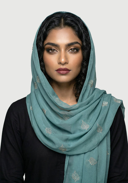 Lawn Embroadry-Mint Green