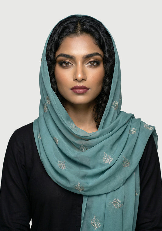 Lawn Embroadry-Mint Green